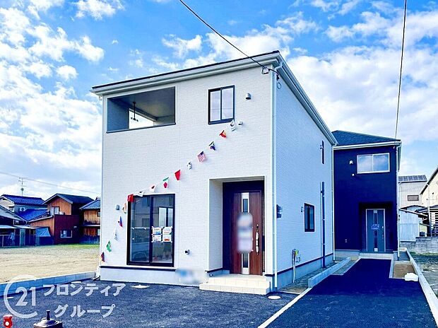 【外観】【2号棟】現地外観写真\資金計画のお悩みお任せください!/最新FPシステムを使った資金計画のシミュレーションや専属のファイナンシャルプランナーがお金回りの整理をお手伝いします!住宅ローンもお任せ♪