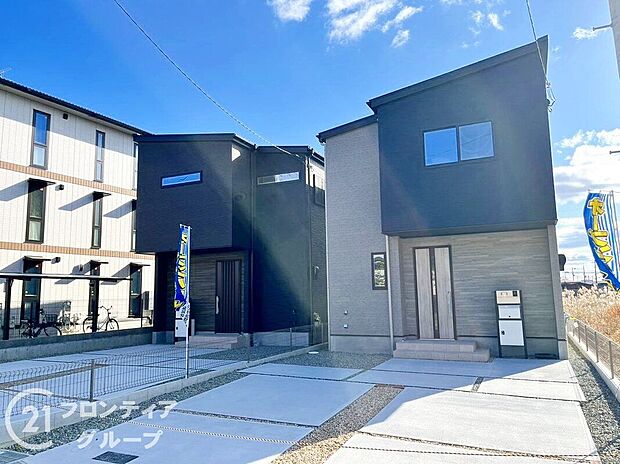 【外観】【2wayアクセス+即内覧可!】土地面積40坪以上