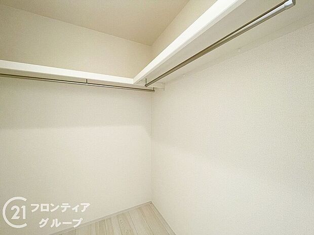 【収納】充実した収納スペースなので、お子様が大きくなって、荷物が増えてもたっぷり収納しておけますね