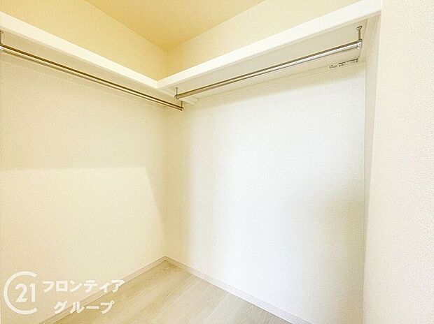 【収納】充実した収納スペースなので、お子様が大きくなって、荷物が増えてもたっぷり収納しておけますね