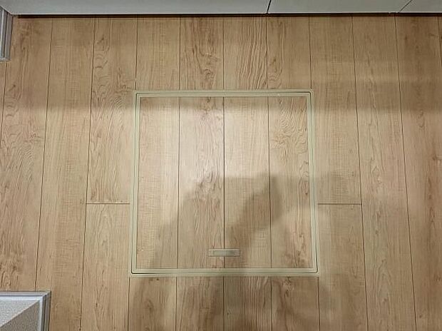 【床下収納】ストックしておくものや、備蓄用品を収納するのに便利です!