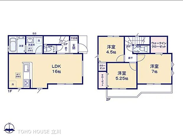 3LDK、(5,198万円)、建物面積79.48m2、土地面積99.64m2