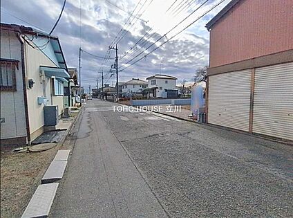 前面道路含む現地写真