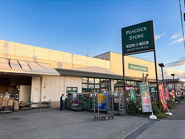 ピーコックストア国立弁天通り店（約200m）