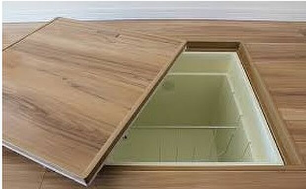 【床下収納】同社施工例写真　色・仕様は変更となる場合がございます。