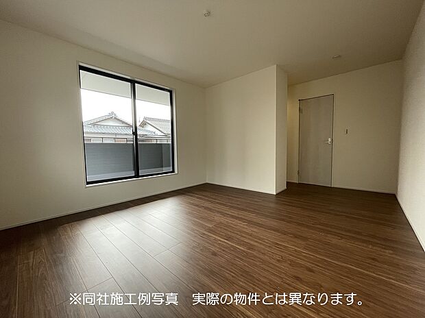 【寝室】同社施工例写真※実際の色・仕様とは異なります。