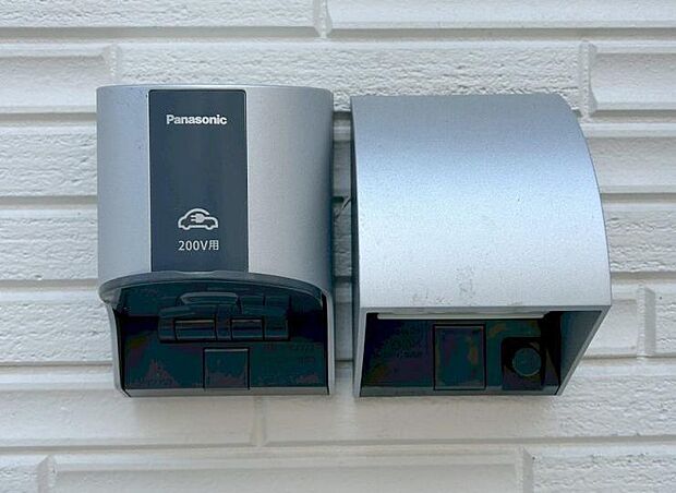 【その他画像】屋外EVコンセント標準装備。Panasonic製200V対応で、電気自動車の充電も自宅でスマートに。