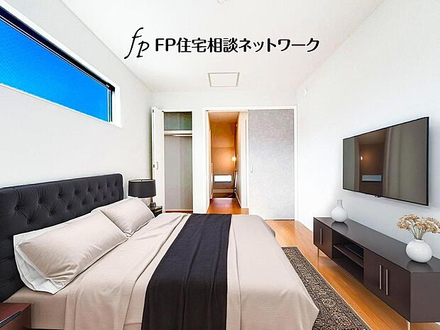 ◇居室◇ 居室には収納クローゼットを完備!(本画像はCGで作成しており、実際に現地に家具はおかれておりません。また価格に家具は含まれておりません)