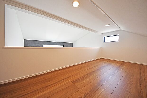 【収納】ロフトは収納として使っていただくのはもちろん、趣味のスペースとしてご利用していただくこともできます♪(1号棟)