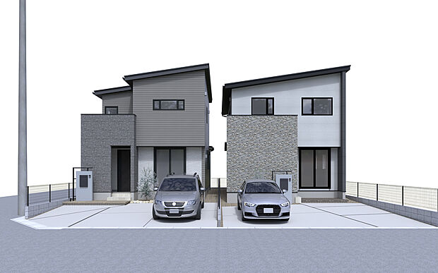 サーラガーデン西口町III 街並みイメージ画像
統一感のある美しい外観が印象的な全2邸の分譲地。
前面道路も広く、駐車や車の出入りもスムーズ。
落ち着いた住環境の中で、ゆとりある新生活を始められます。