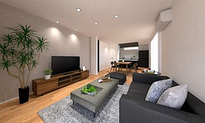 No.1　リビング完成予想図