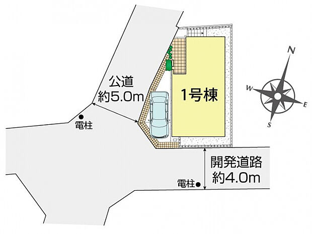 東村山市恩多町2丁目1棟 区画図