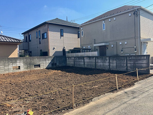 販売現地写真(2026年10月撮影) 建築工事前です