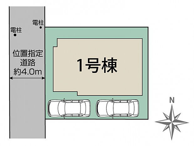 小金井市緑町3丁目2期1棟 区画図