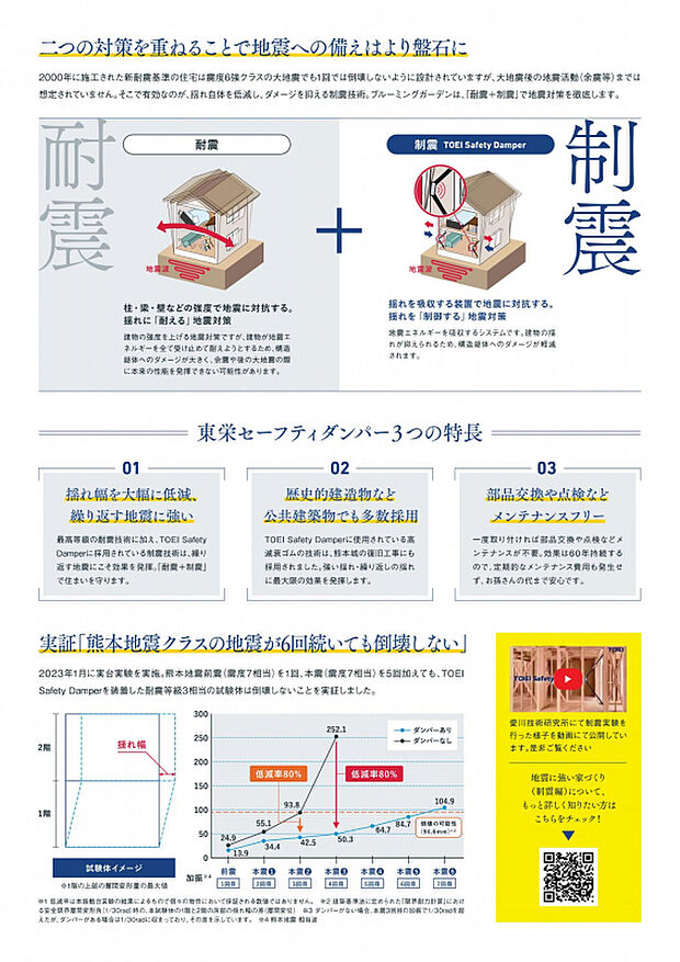 【地震に強い】地震に強い