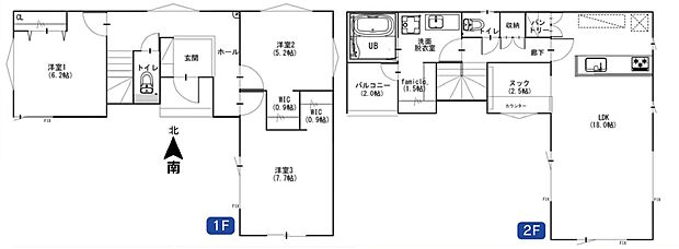 【3LDK】うち車庫擁壁訳50m2含む