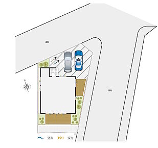 ※間取り図に表示されているウッドデッキはイメージとなり、標準仕様には含まれない場合がございます。オプション対応となる可能性がございますので、詳しくはお問い合わせください。 