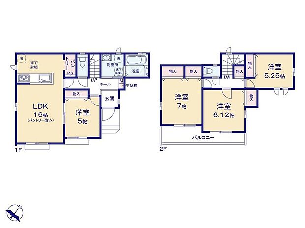 【間取り図】4LDKの間取りです。2026年2月28日完成予定です。創業50年の蓄積されたノウハウを基にご購入・ご売却・お買替え全てをサポート致します!