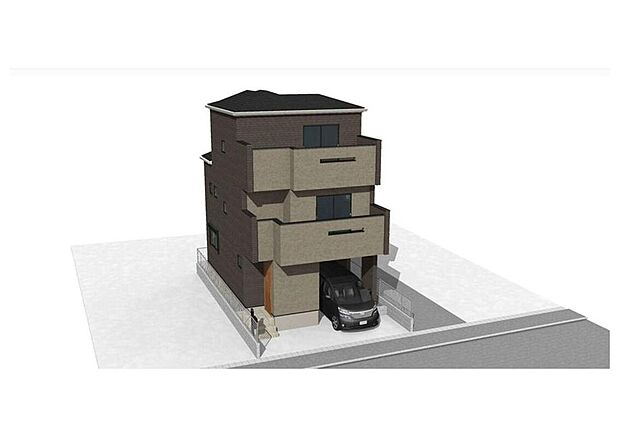 【完成イメージ図】モデル棟で仕様設備をご確認いただけます!