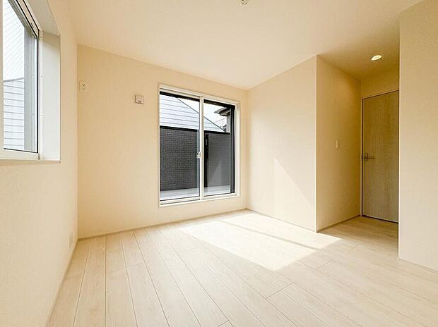 【【寝室 5.25帖】】充実した生活は伸びやかな居室空間から始まります。快適に・伸びやかに。心の潤いを求める方々へ。