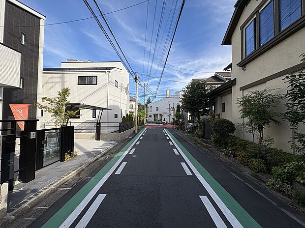 前面道路写真