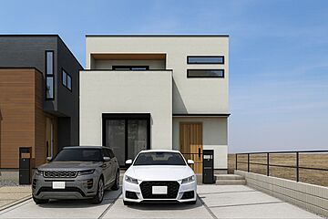 アールギャラリー豊川駅東区画整理の家3期 外観