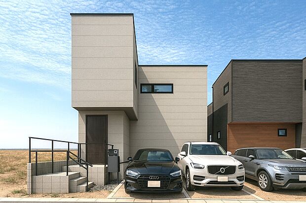 外観パース B号棟
■完成済・内覧可■
お気軽にお問合せ下さいませ。