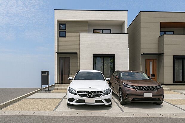 外観パース　A号棟
■完成済・内覧可■
お気軽にお問合せ下さいませ。