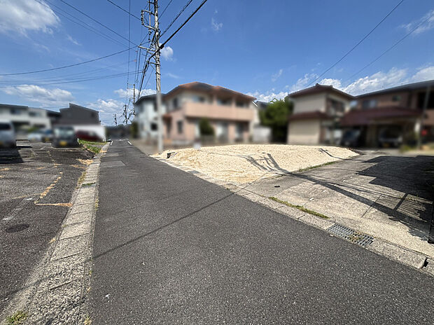 前面道路　北西側4.0ｍ
■2025年7月撮影