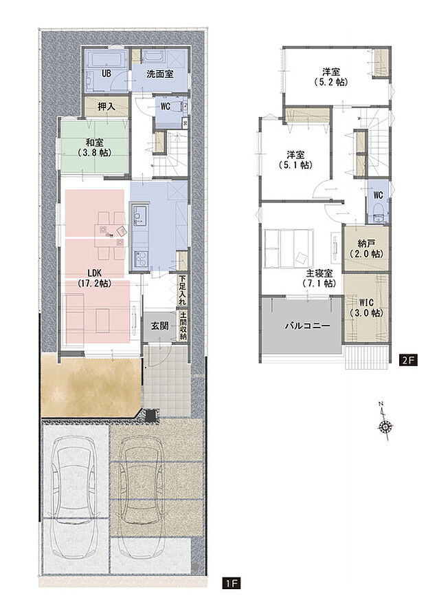 A号棟　間取り図