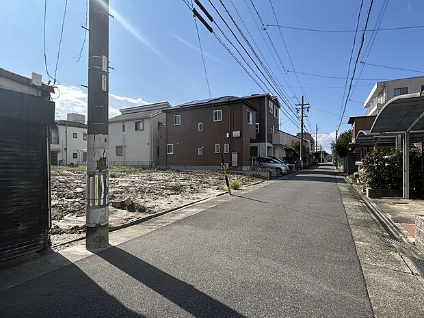 前面道路　2025年12月撮影