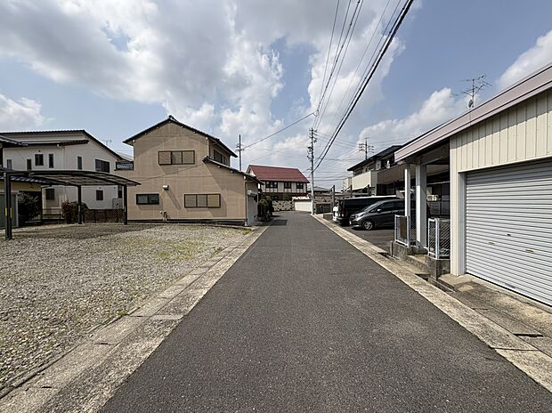 前面道路(2026年3月撮影)