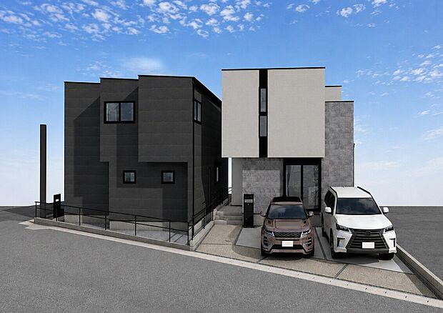 刈谷市東境町　外観パース

未完成物件のため、モデルハウスへのご案内も致します！
お気軽に「0120-689-051」へご連絡下さい。