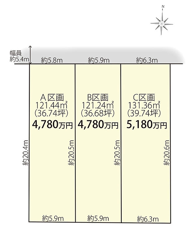 区画図