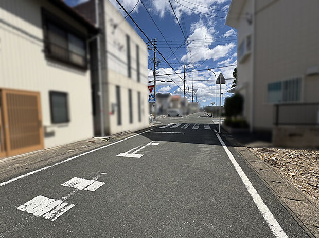 道路写真 北東側5.9m
■2026年4月撮影