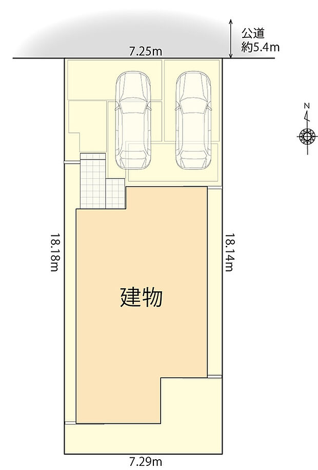 区画配置図