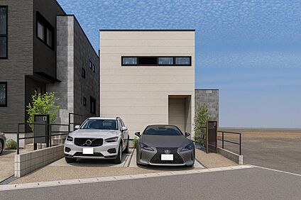 外観パース(A号棟)