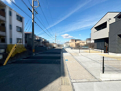 南西側前面道路