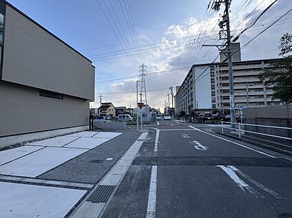 前面道路（2026年1月）撮影
