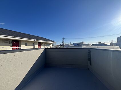 バルコニー　A号棟現地写真