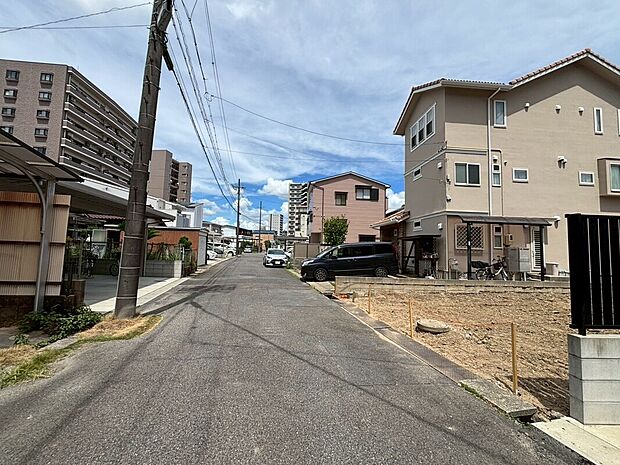 【現地写真】2025年7月撮影
■北西側公道6.0m