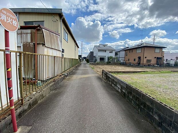 【現地写真】2025年7月撮影
■北西道路幅員約3.0m