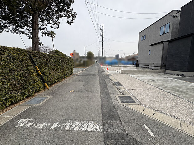 【前面道路　北側4.0m】2026年3月撮影