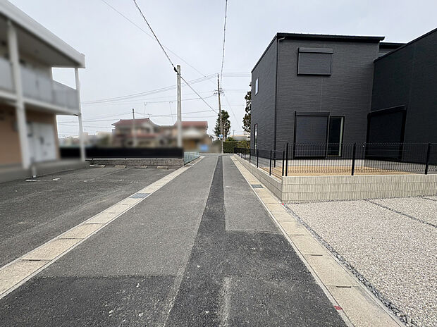 【前面道路　西側4.0m】2026年3月撮影