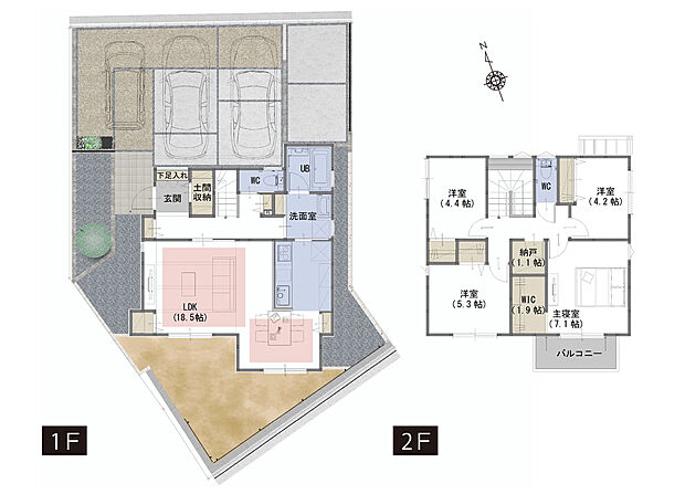 【4LDK+S】■木肌の美しいあらわし梁がワンランク上の生活を演出
■家事がはかどる食器洗い乾燥機付き
■子ども部屋にも広々クローゼット
