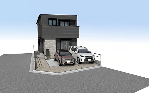 【外観パース】お気軽にアールプランナー不動産名古屋西営業所
【0120-401-500】までお問い合わせください。
