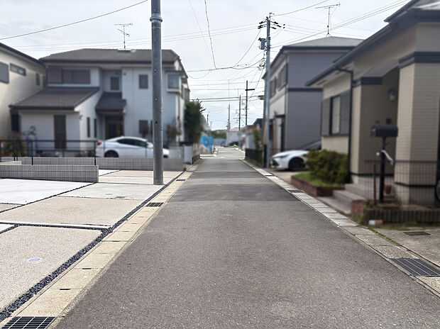 【道路写真　西側4.0ｍ】■2026年9月撮影