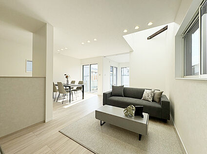 リビング　施工例写真