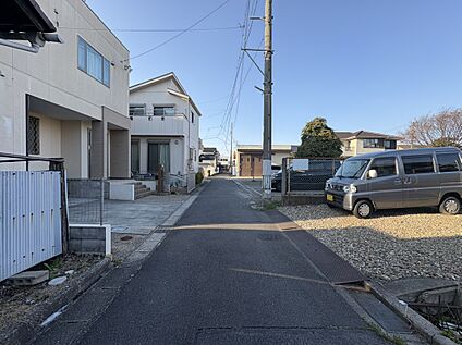 前面道路(2026年3月撮影)
