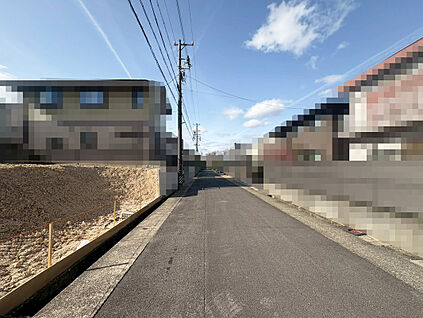 前面道路（2026年1月）撮影